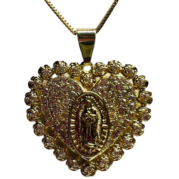Our Lady of Guadalupe Necklace (24K Gold Filled)