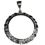 Centenario Bezel Nugget Style (Sterling Silver .925)