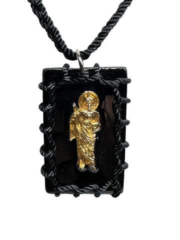 St Jude Reversible Scapular Necklace