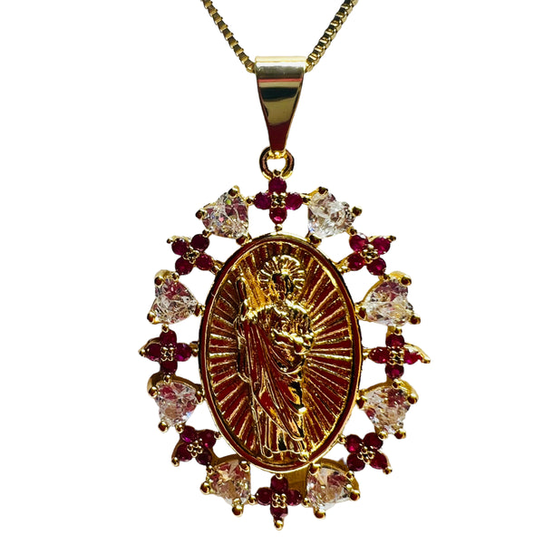 St Jude Necklace (24K Gold Filled)