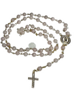 Our Lady of Guadalupe Rosary Necklace - Pink