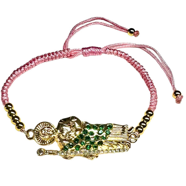 St Jude Bracelet - Knotted & Gold Filled
