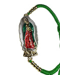 Our Lady of Guadalupe Bracelet - Knotted & Gold Filled