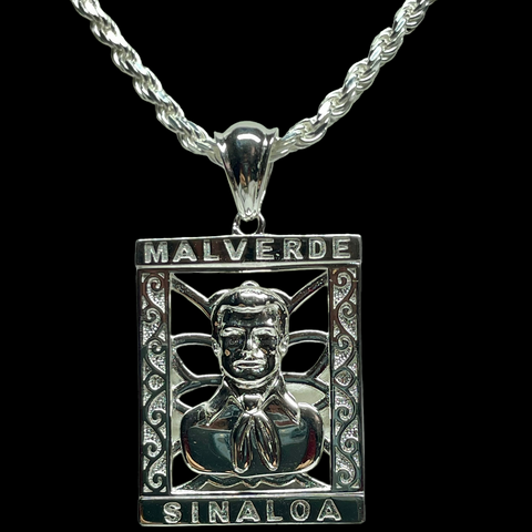 Jesus Malverde (925 Sterling Silver)