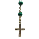 Our Lady of Guadalupe Rosary Necklace - Green