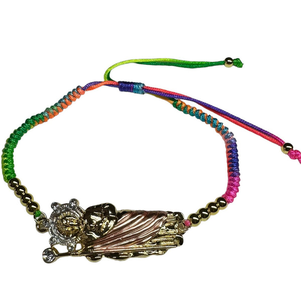 St Jude Bracelet - Knotted & Gold Filled