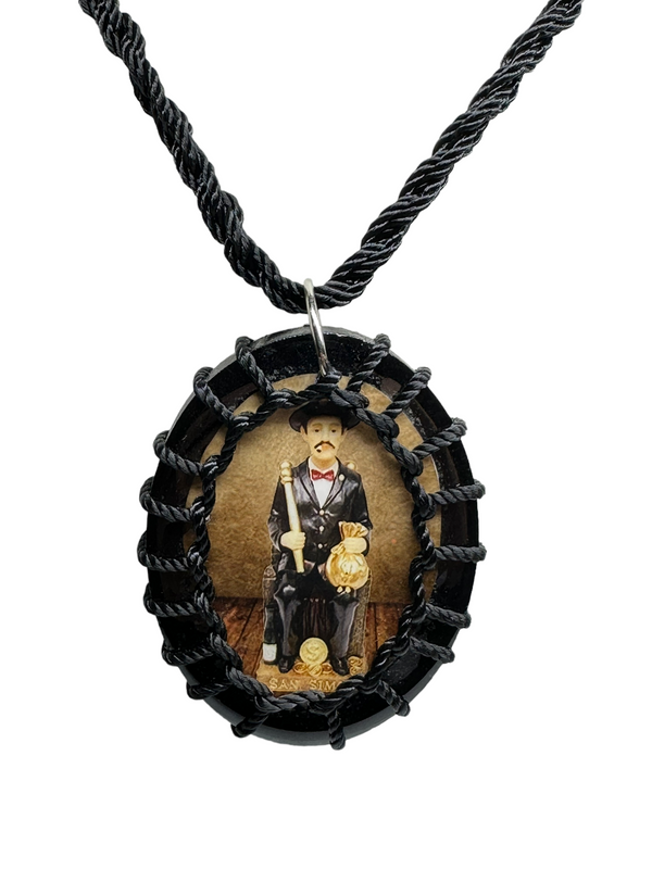 San Simon Oval Scapular Necklace