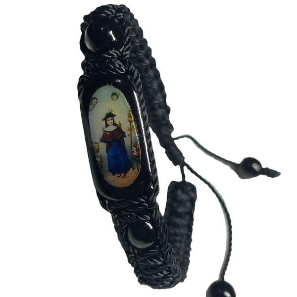 Santo Nino de Atocha Knotted Rope Bracelet