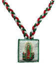 Our Lady of Guadalupe Rope Scapular Necklace
