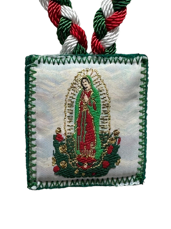 Our Lady of Guadalupe Rope Scapular Necklace