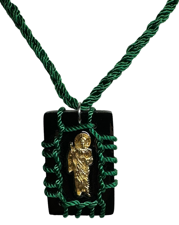 St Jude Reversible Scapular Necklace