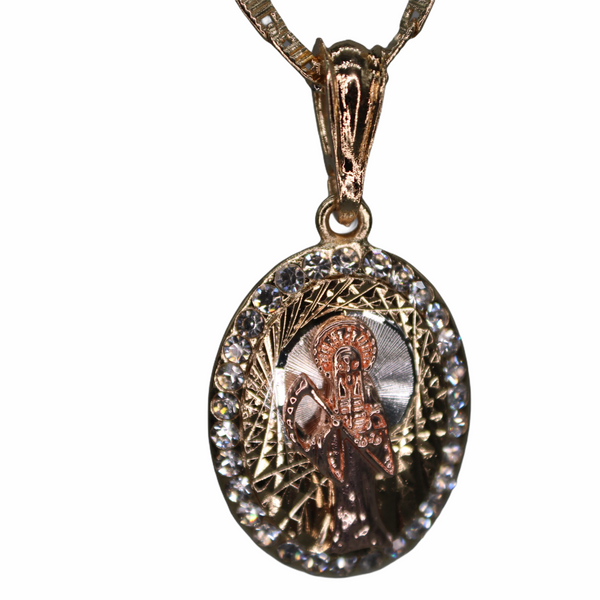 Santa Muerte (24K Gold Filled)