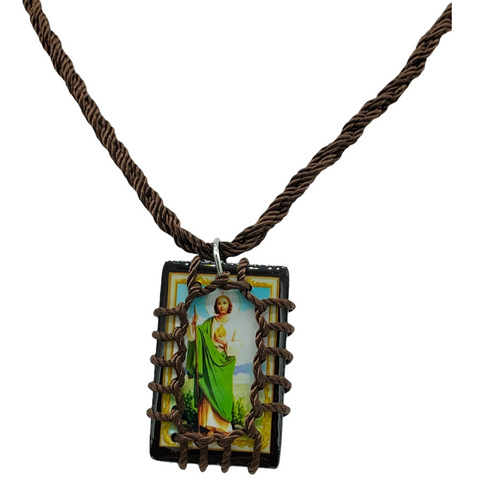 St Jude & Jesus Malverde Reversible Bracelet – Rosarios Y Mas