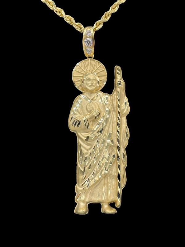 14K Gold St Jude (Solid 14K Gold)