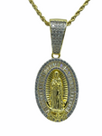 Our Lady of Guadalupe (14K Gold Finish)