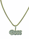 BOSS Necklace (14K Gold Finish)