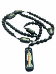 Santa Muerte Rosary Necklace