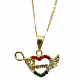 Mama Heart (24K Gold Filled)