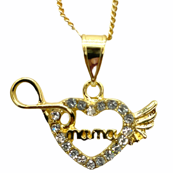 Mama Heart (24K Gold Filled)
