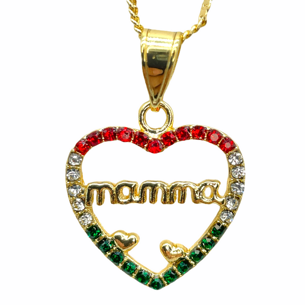 Mamma Heart (24K Gold Filled)
