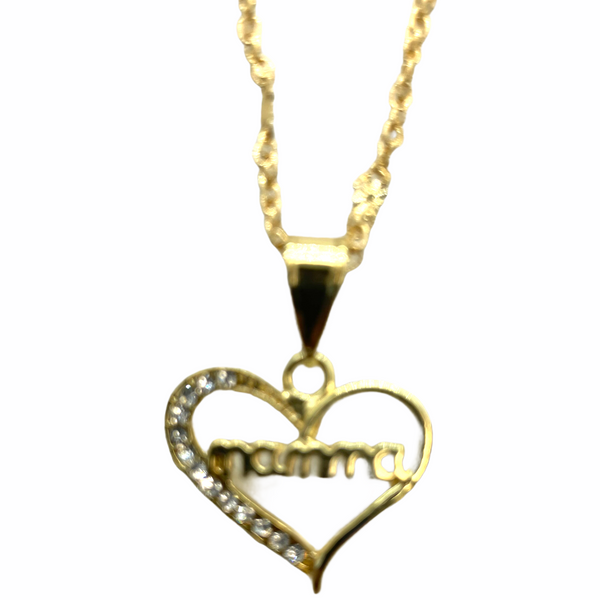 Mamma Heart (24K Gold Filled)