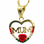 Mum Heart (24K Gold Filled)