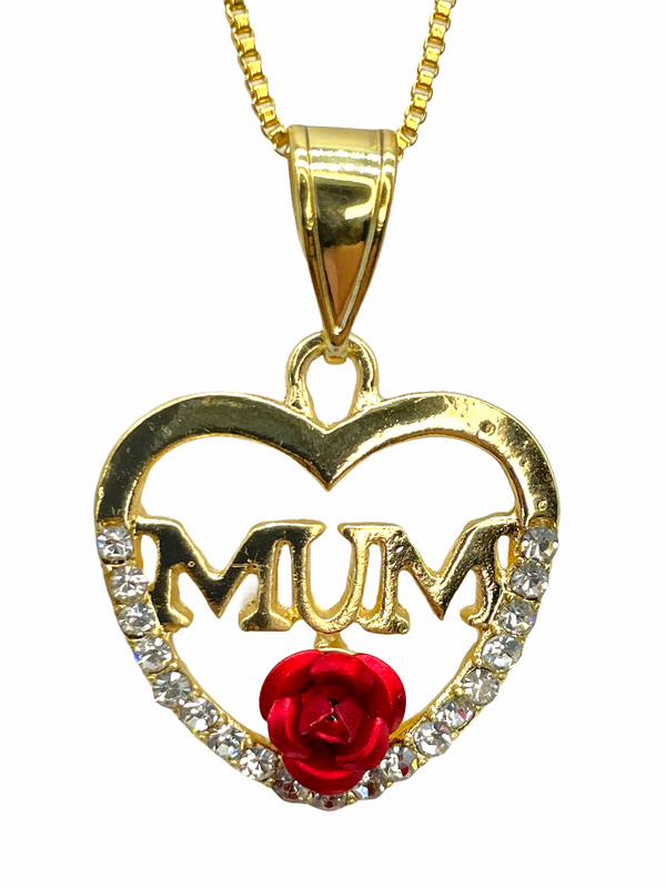 Mum Heart (24K Gold Filled)