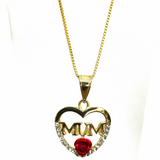 Mum Heart (24K Gold Filled)