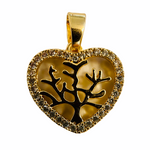 Heart Tree Pendant (24K Gold Filled)