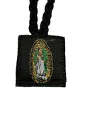 St Jude and Our Lady of Guadalupe Rope Scapular Necklace