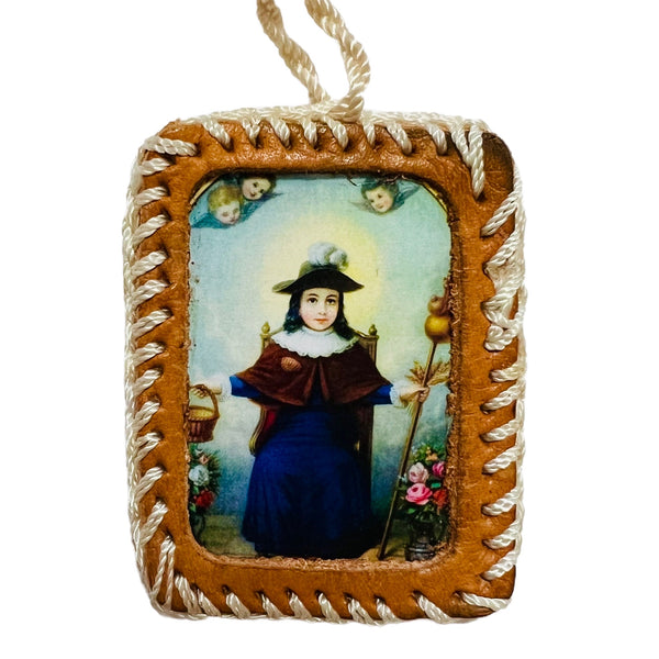 Santo Nino de Atocha Scapular Necklace