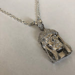 Jesus with 26” Necklace (.925 PURE SILVER)